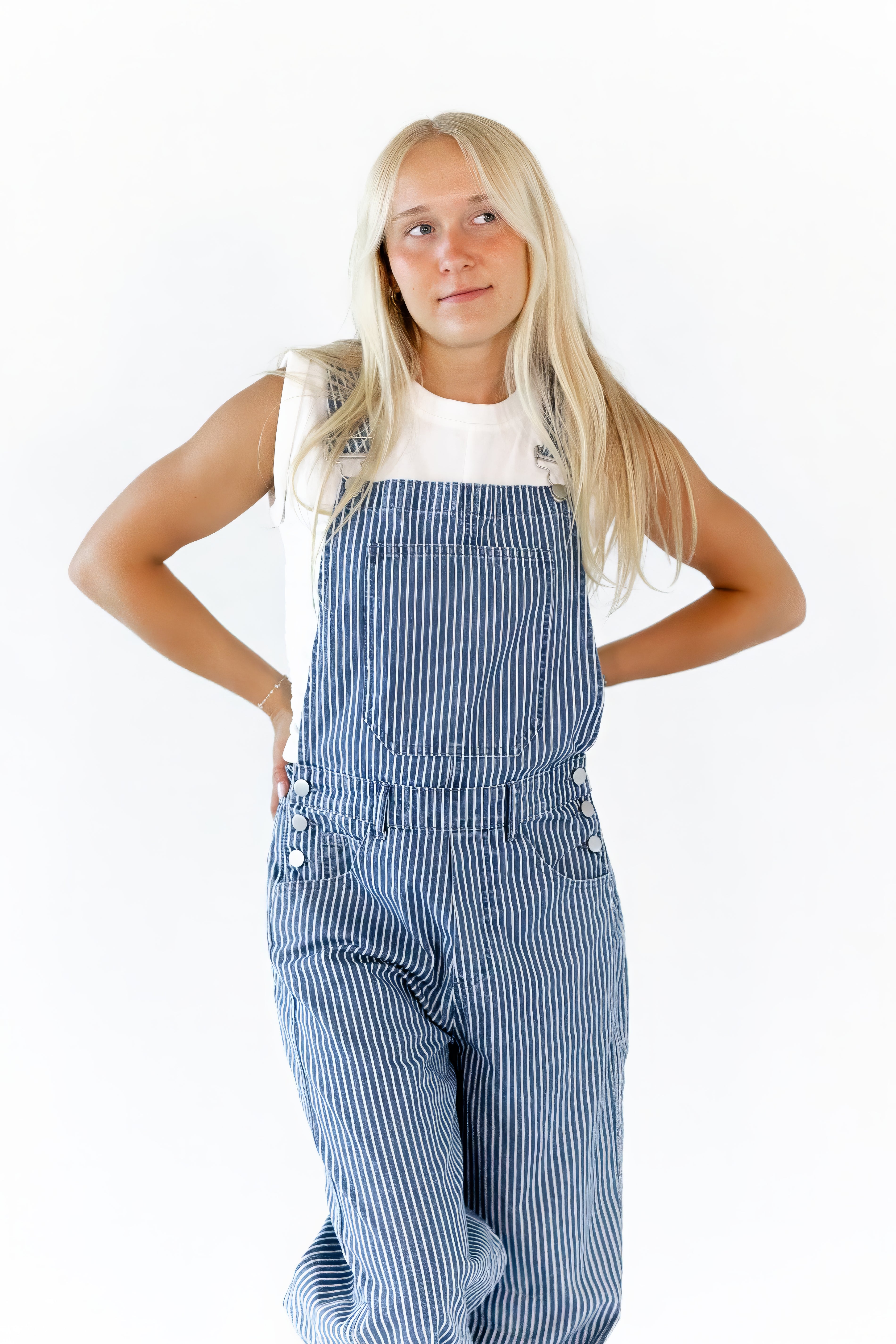 Arthur Striped Overalls