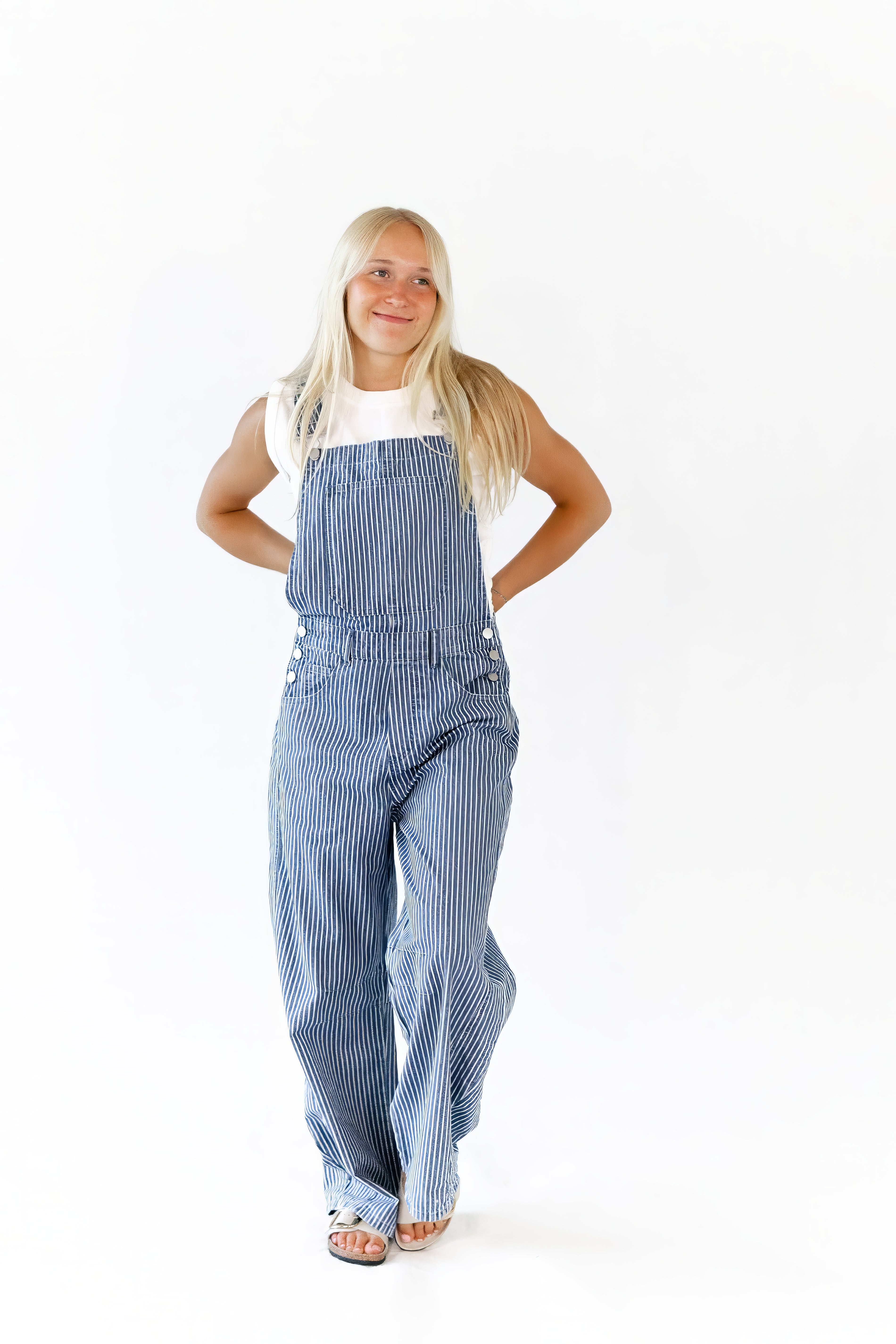 Arthur Striped Overalls