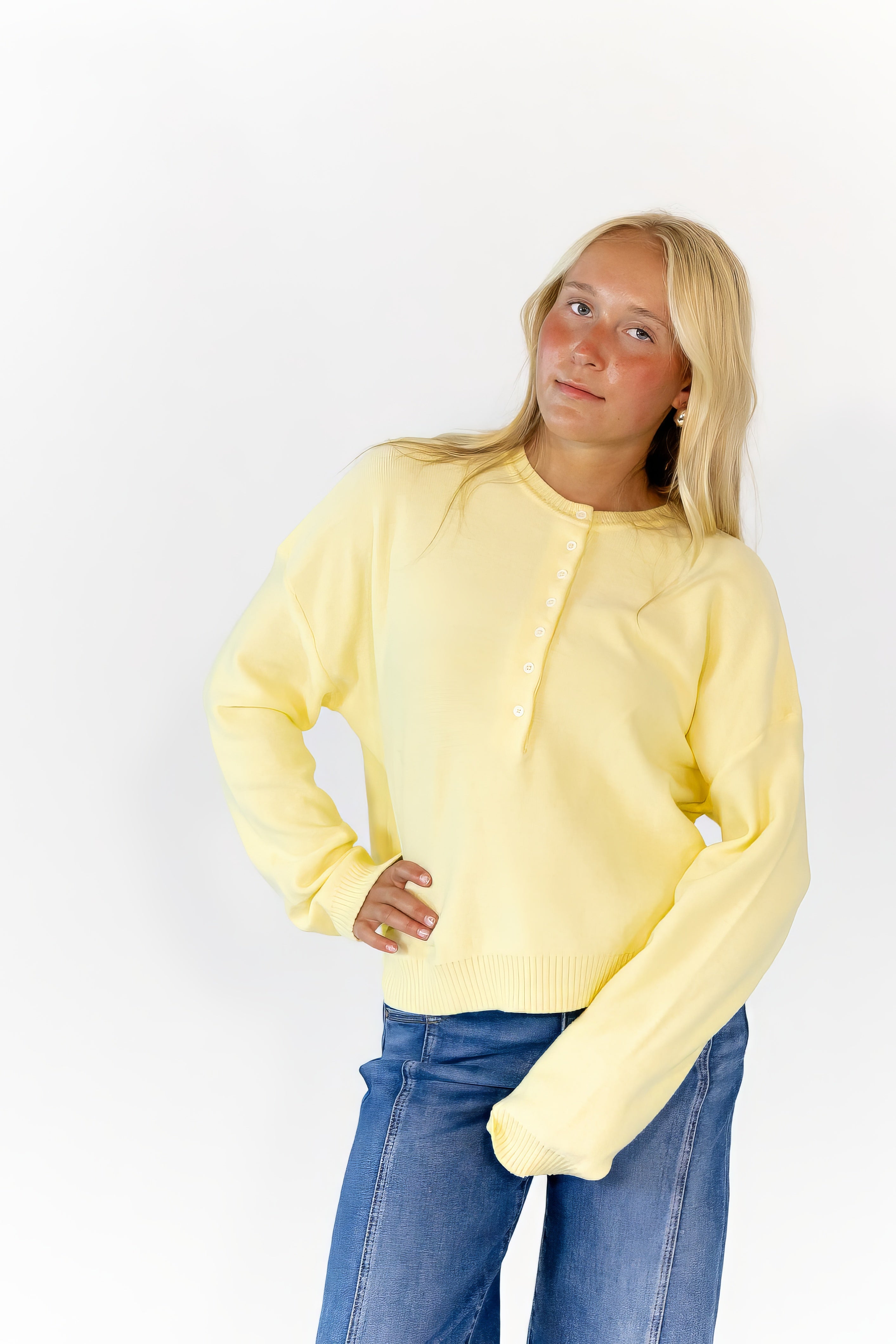 Taylin Butter Cardigan