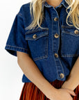 Tommie Denim Button Up