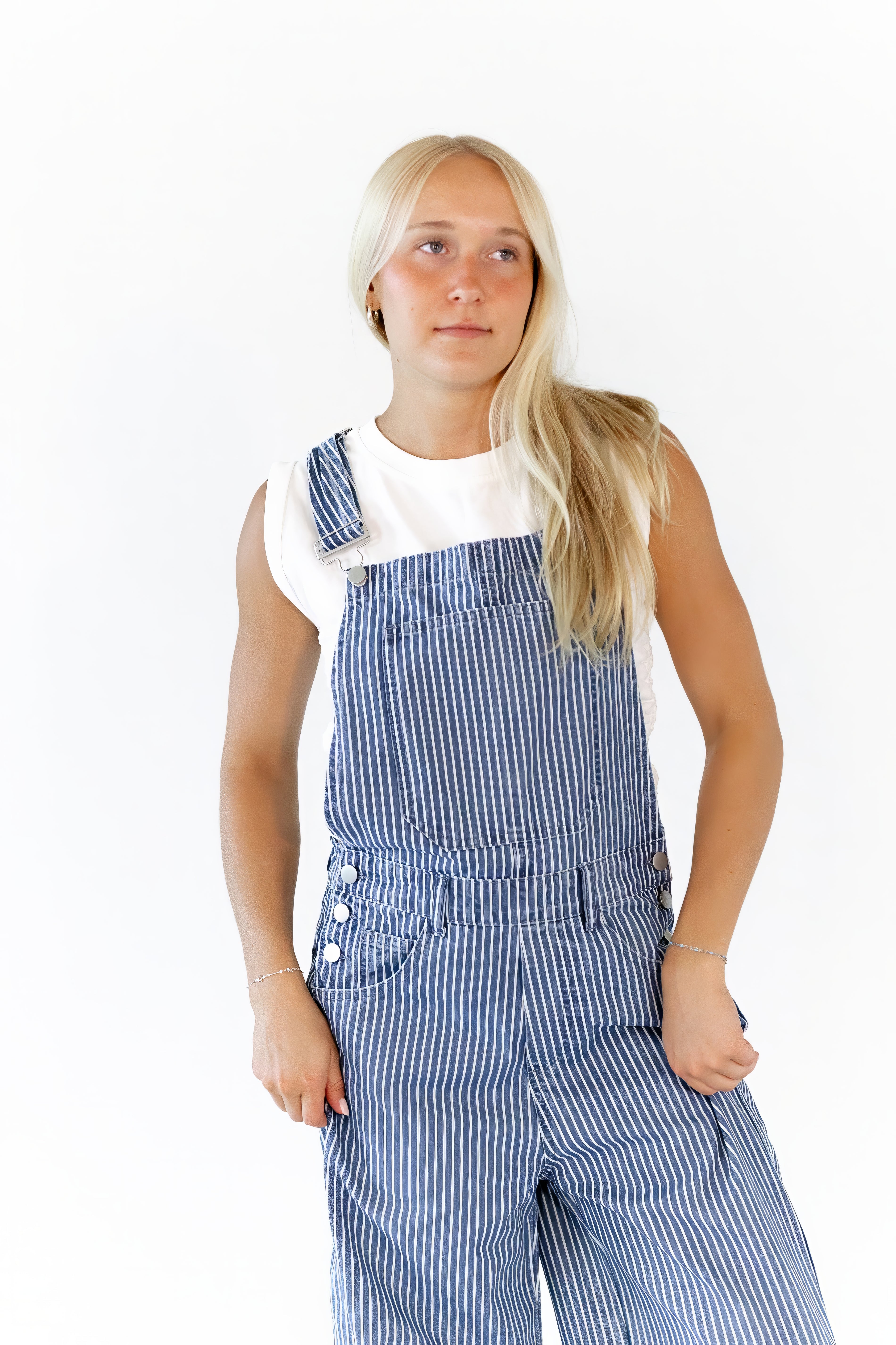 Arthur Striped Overalls
