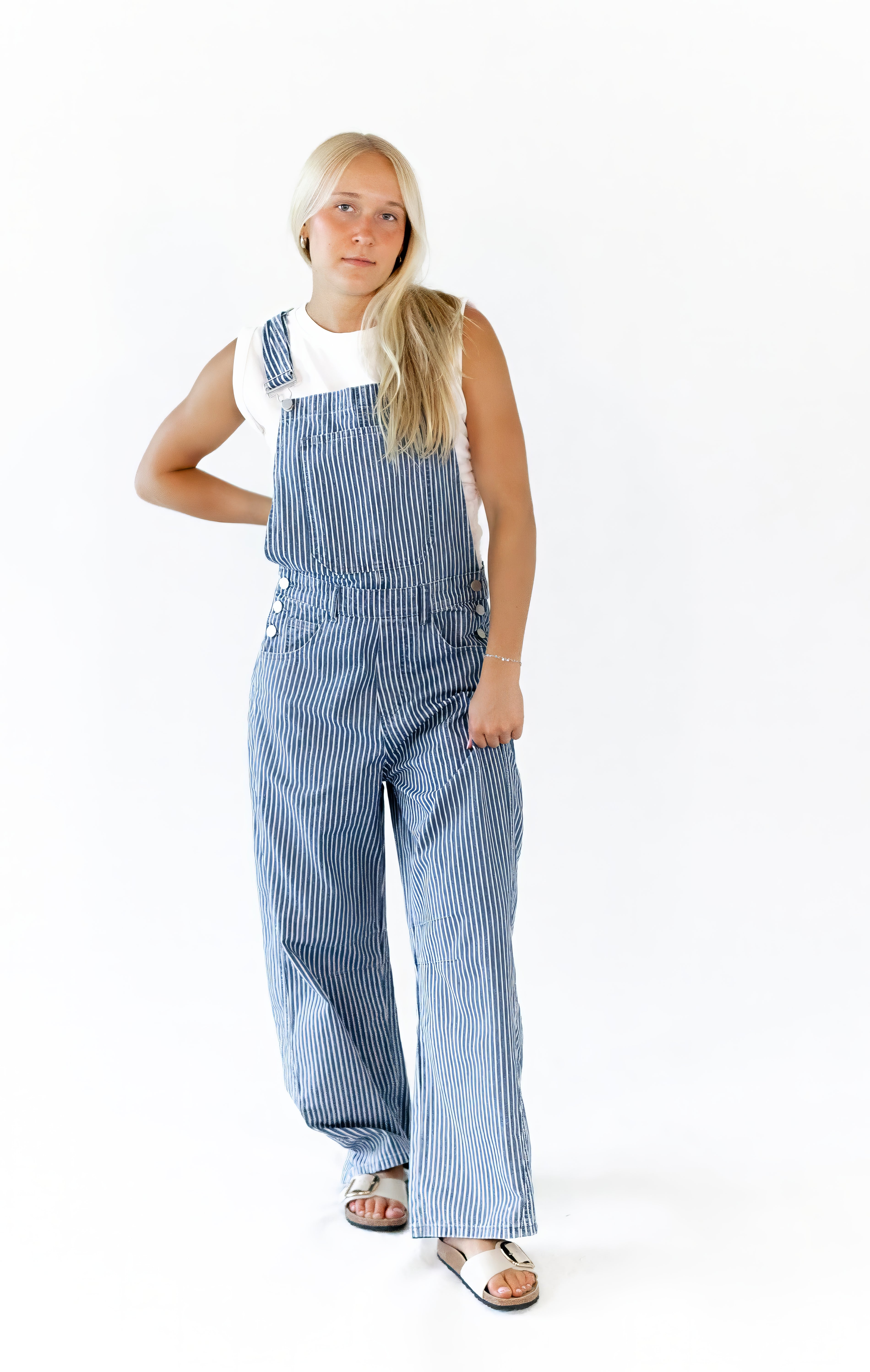 Arthur Striped Overalls