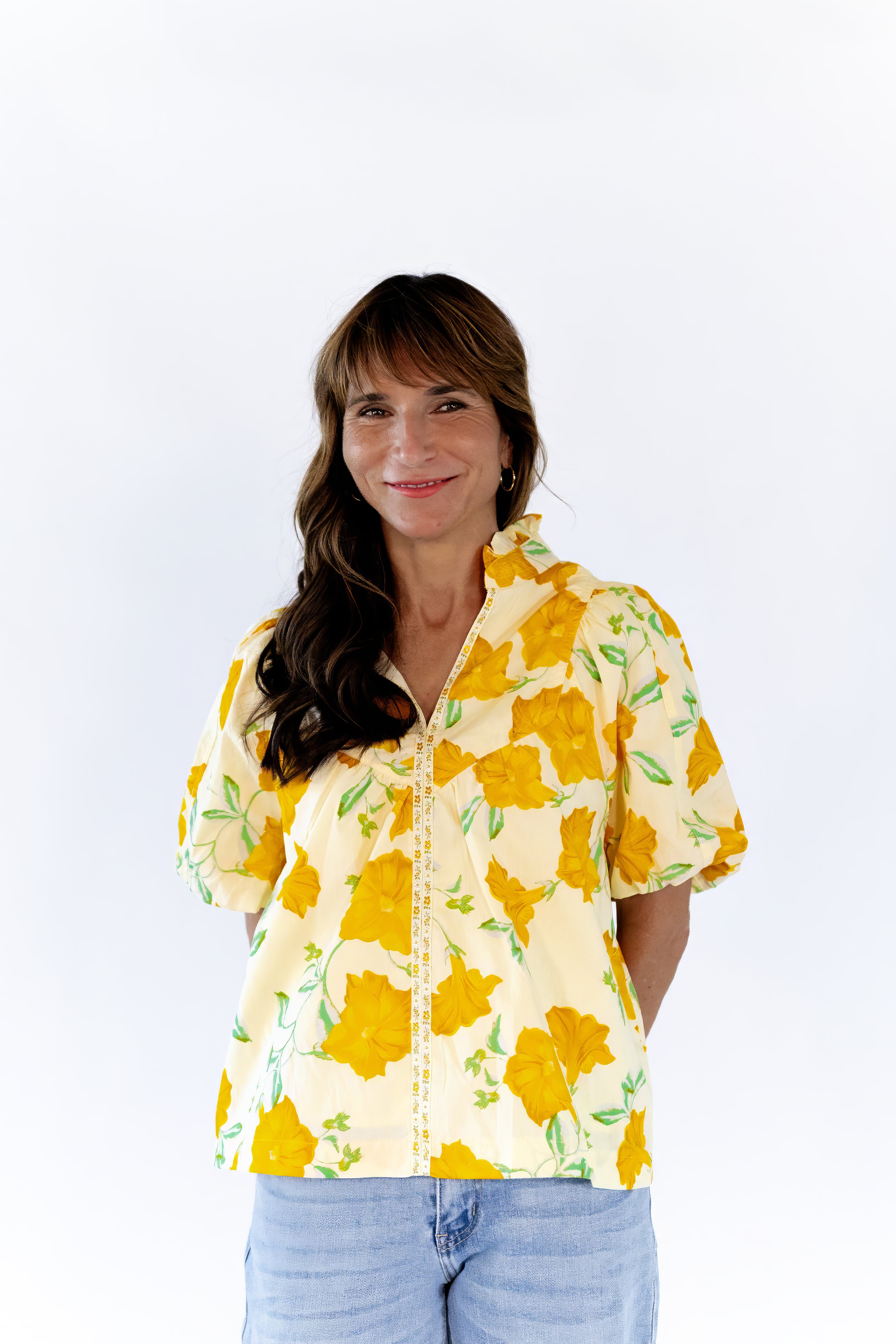 Ainsley Floral Blouse