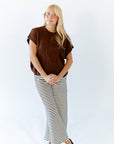 Lemaire Striped Knit Pants