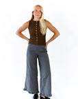 Clara Ruffle Hem Pants