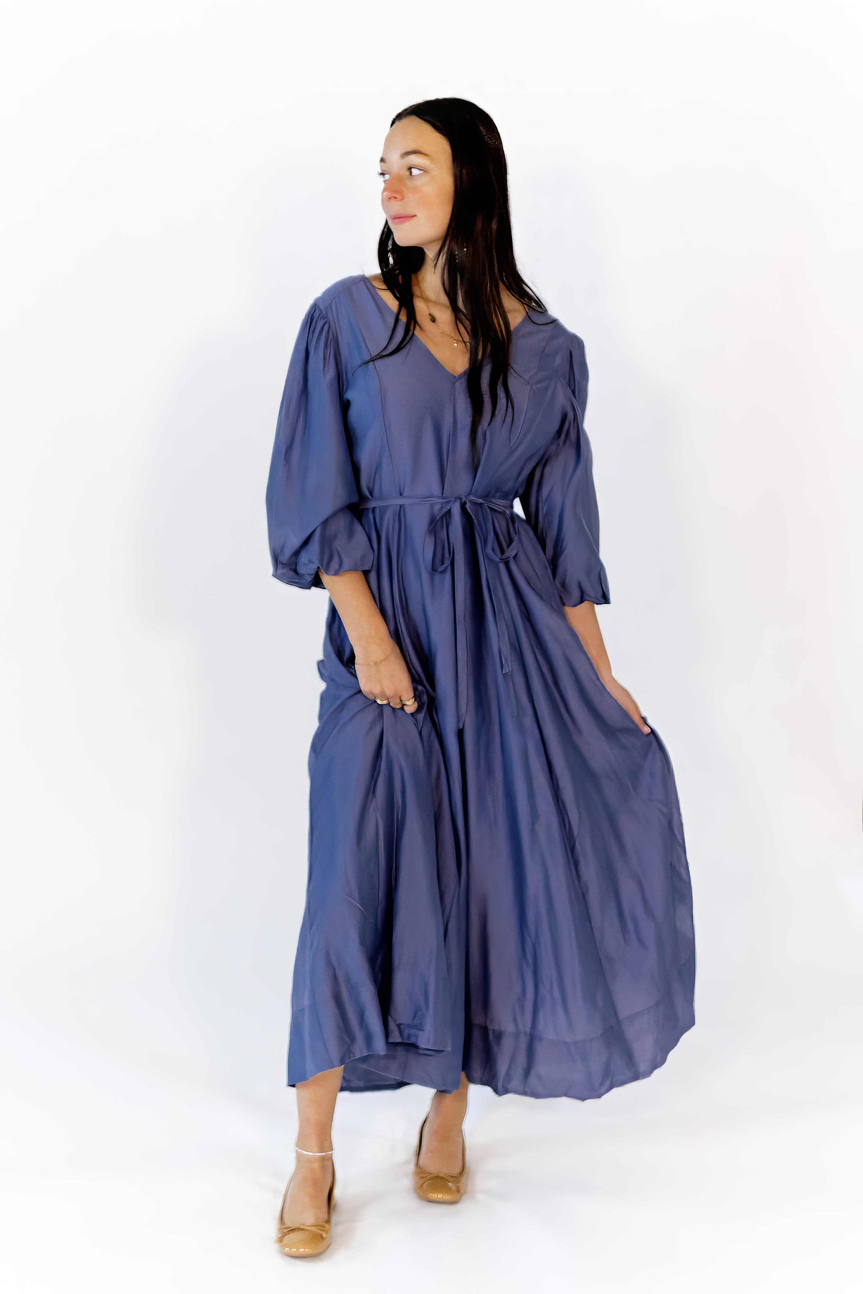 Rory Fit and Flare Dress · Slate