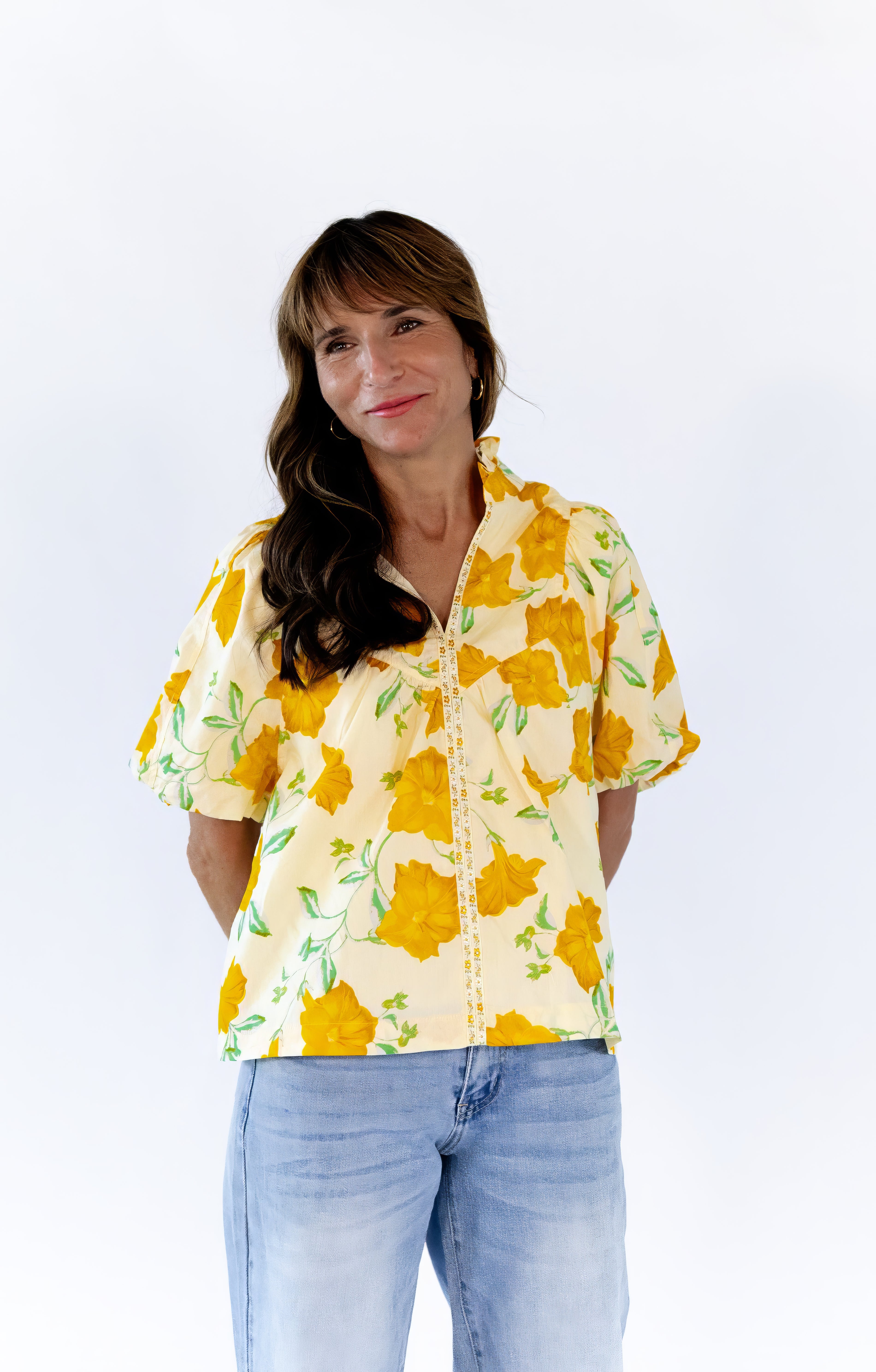 Ainsley Floral Blouse