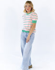 Chateau Knit Striped Tee