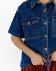 Tommie Denim Button Up