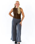 Clara Ruffle Hem Pants