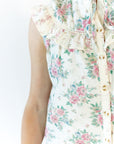 Eliza Collared Floral Top