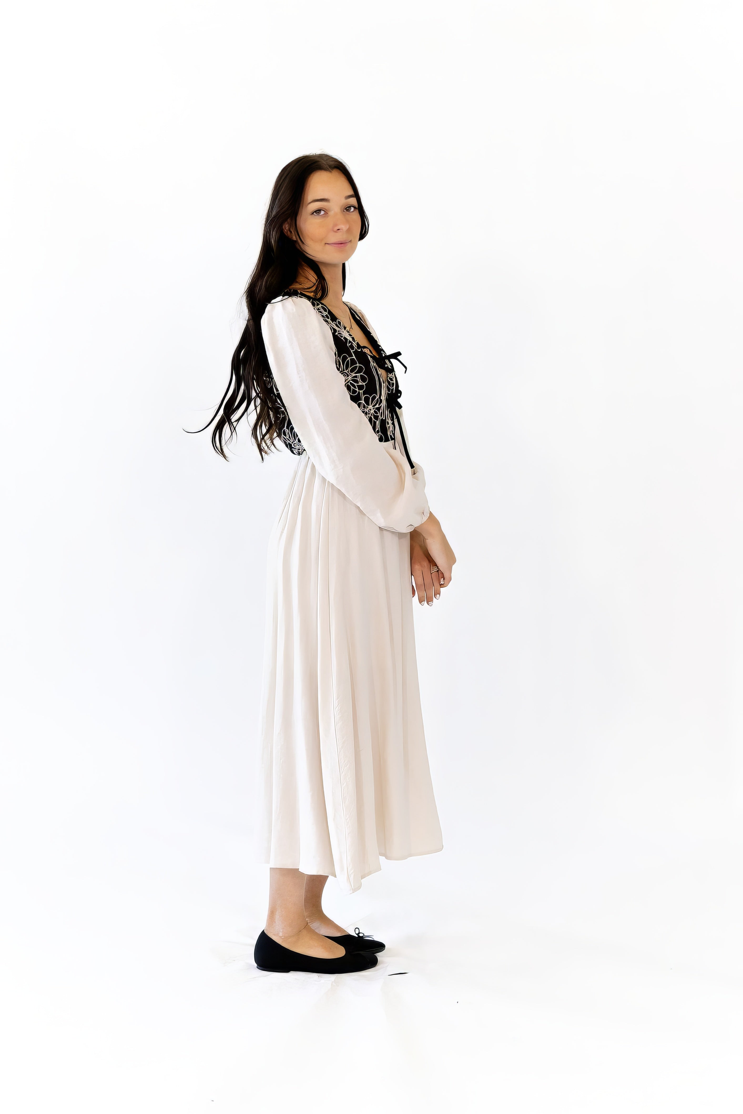 Veronica Embroidered Dress