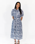 Layla Tie Waist Midi Dress