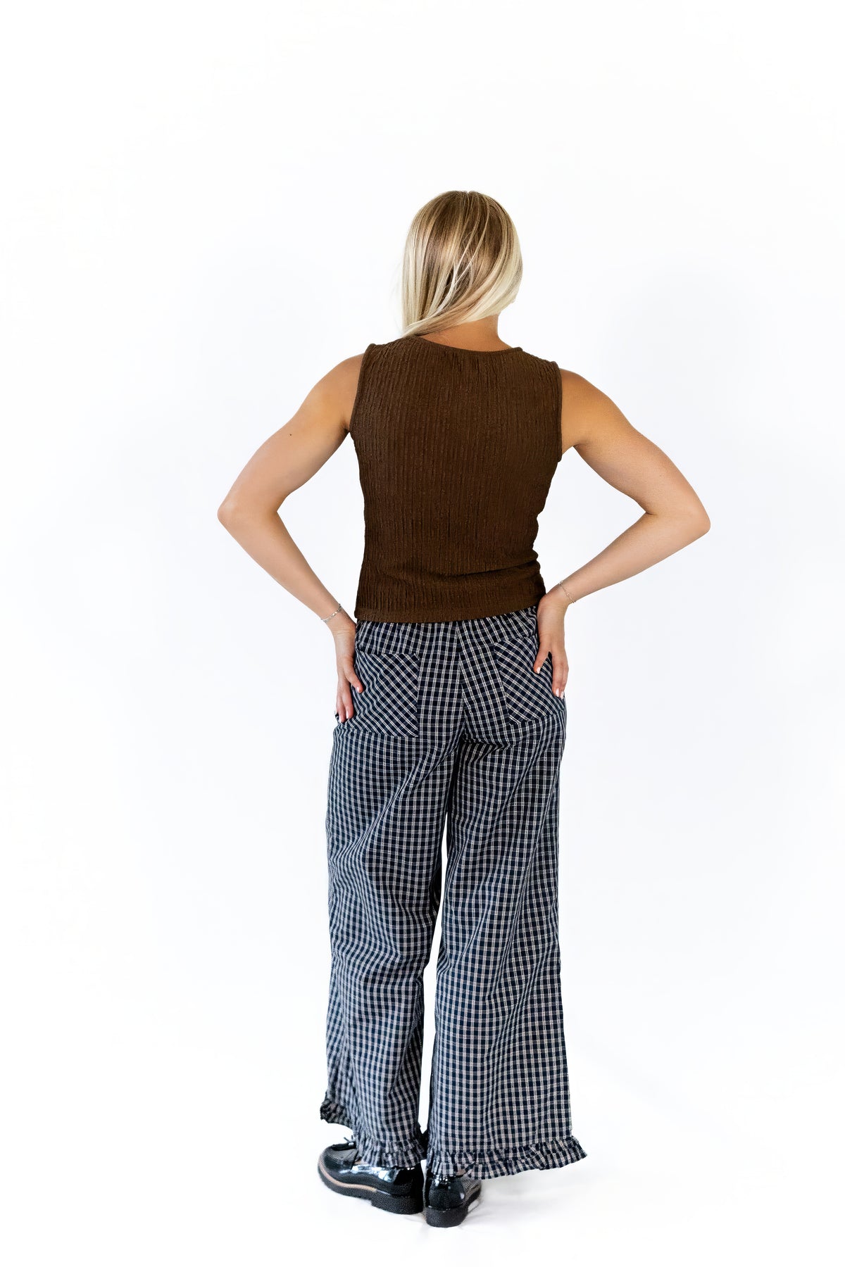 Clara Ruffle Hem Pants