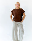 Lemaire Striped Knit Pants