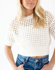 Elly Crochet Top