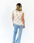Eliza Collared Floral Top