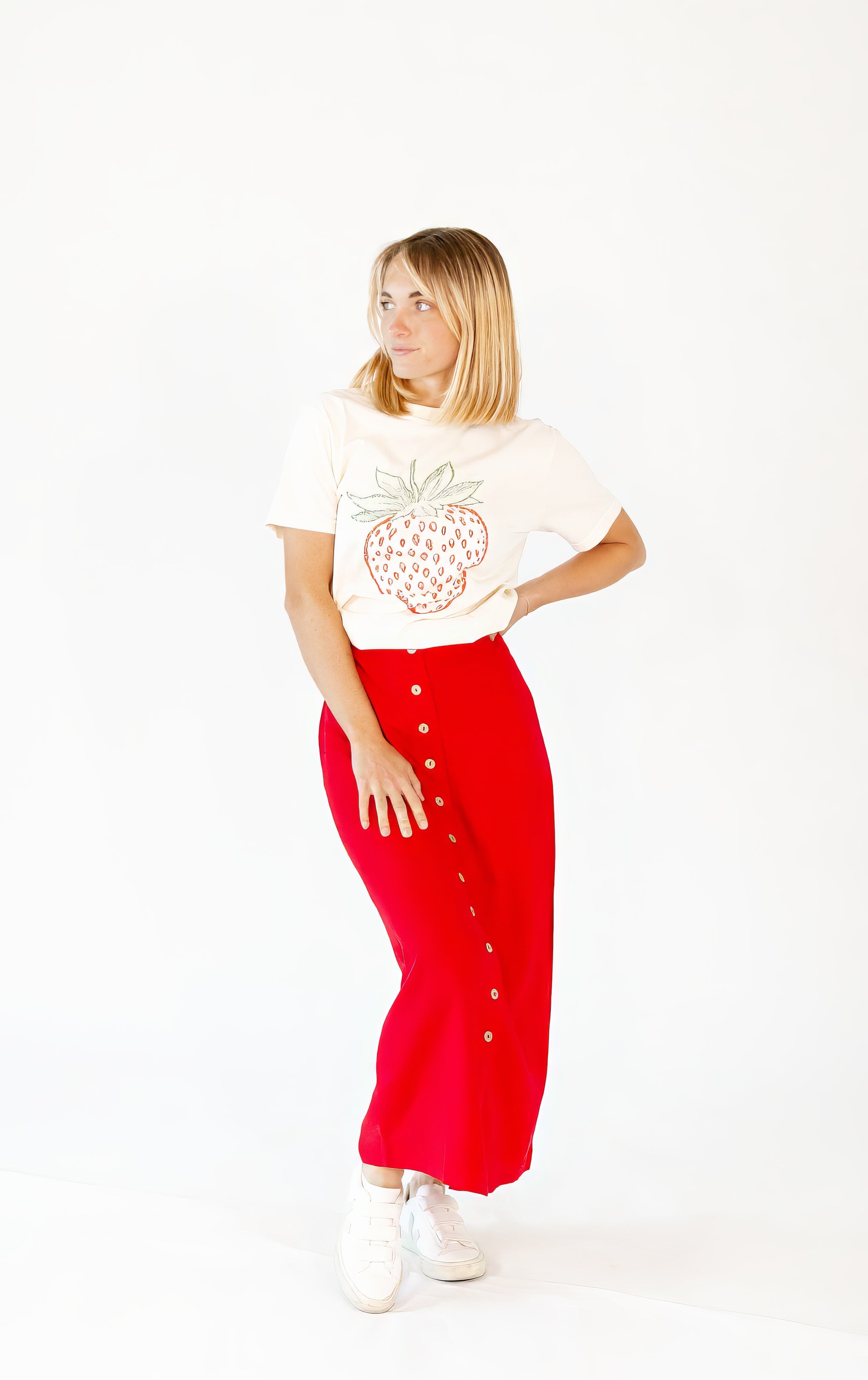 Strawberry Market Graphic Tee