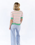 Chateau Knit Striped Tee