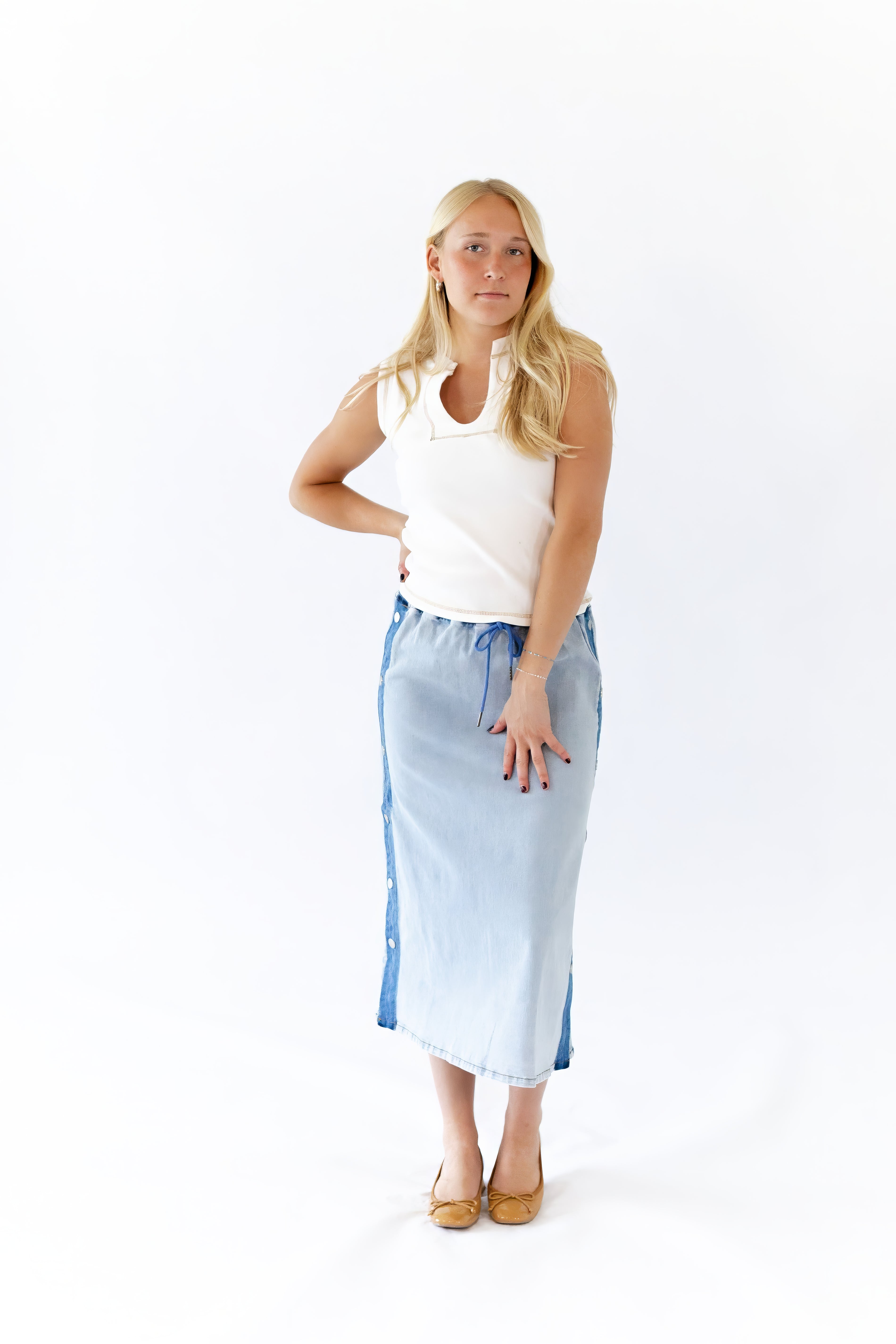 Cambria Denim Skirt ⭐︎ Restocked