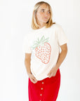 Strawberry Market Graphic Tee