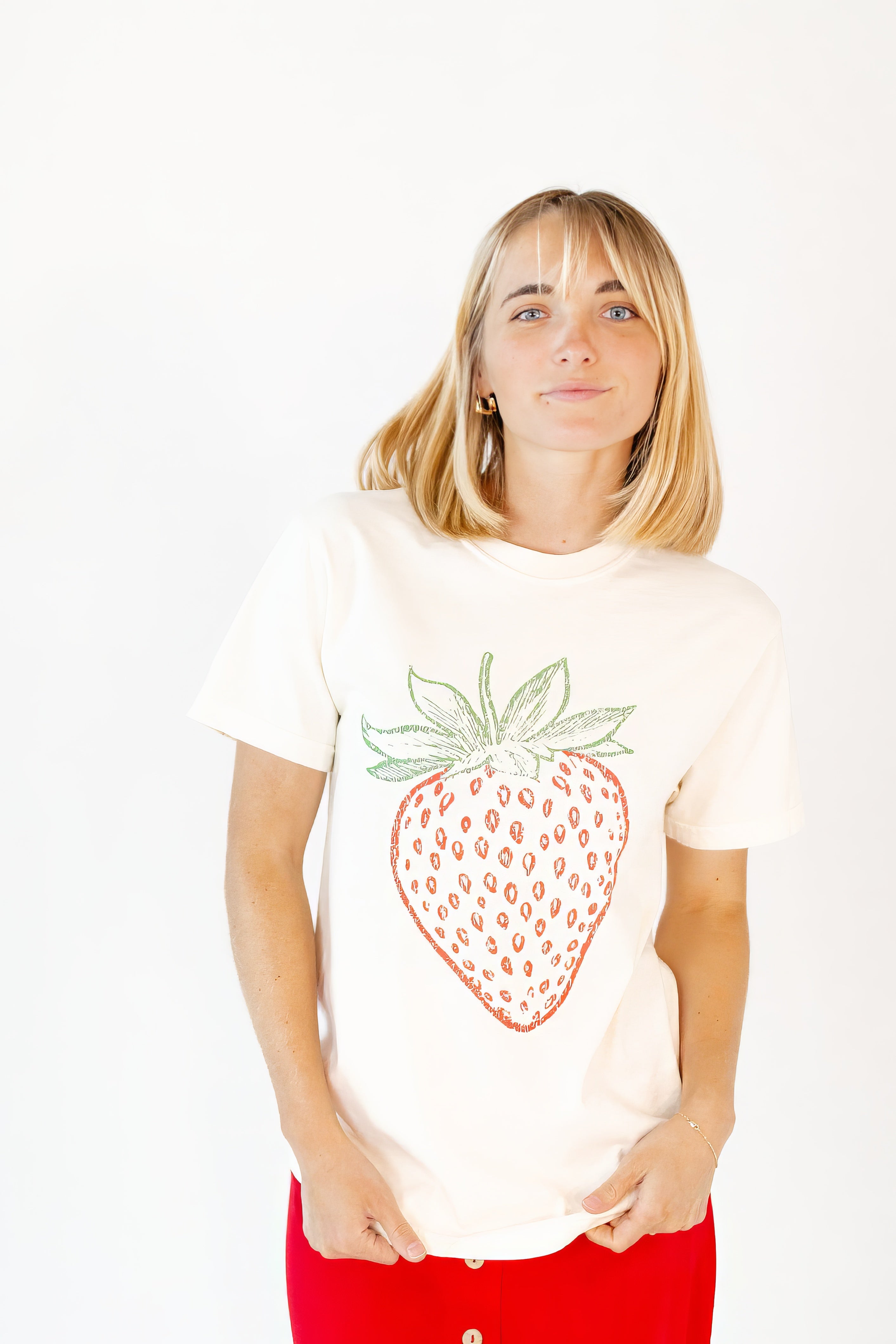 Strawberry Market Graphic Tee