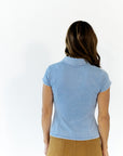 Strada Denim Button Up