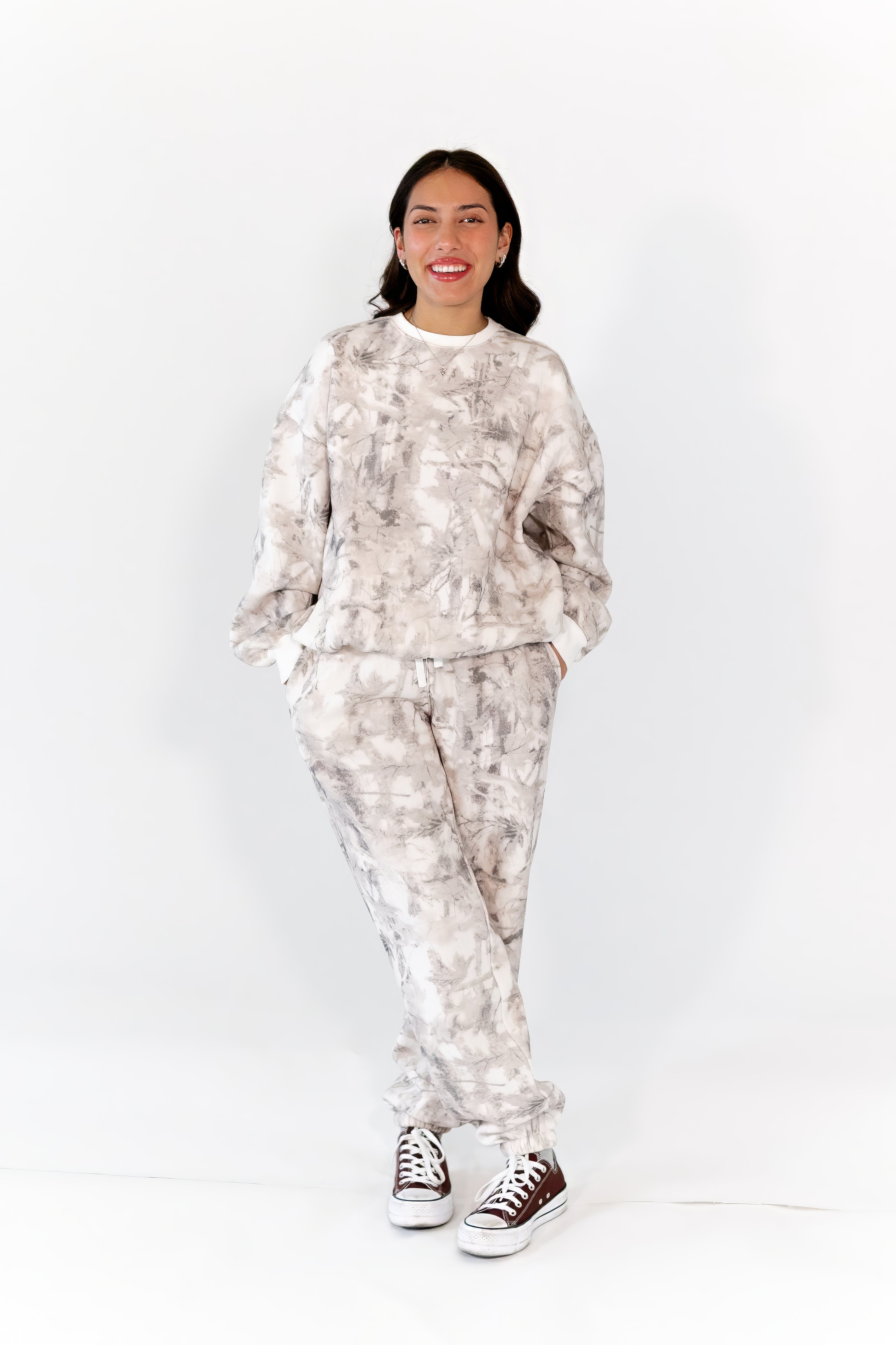 Serina Camo Pullover
