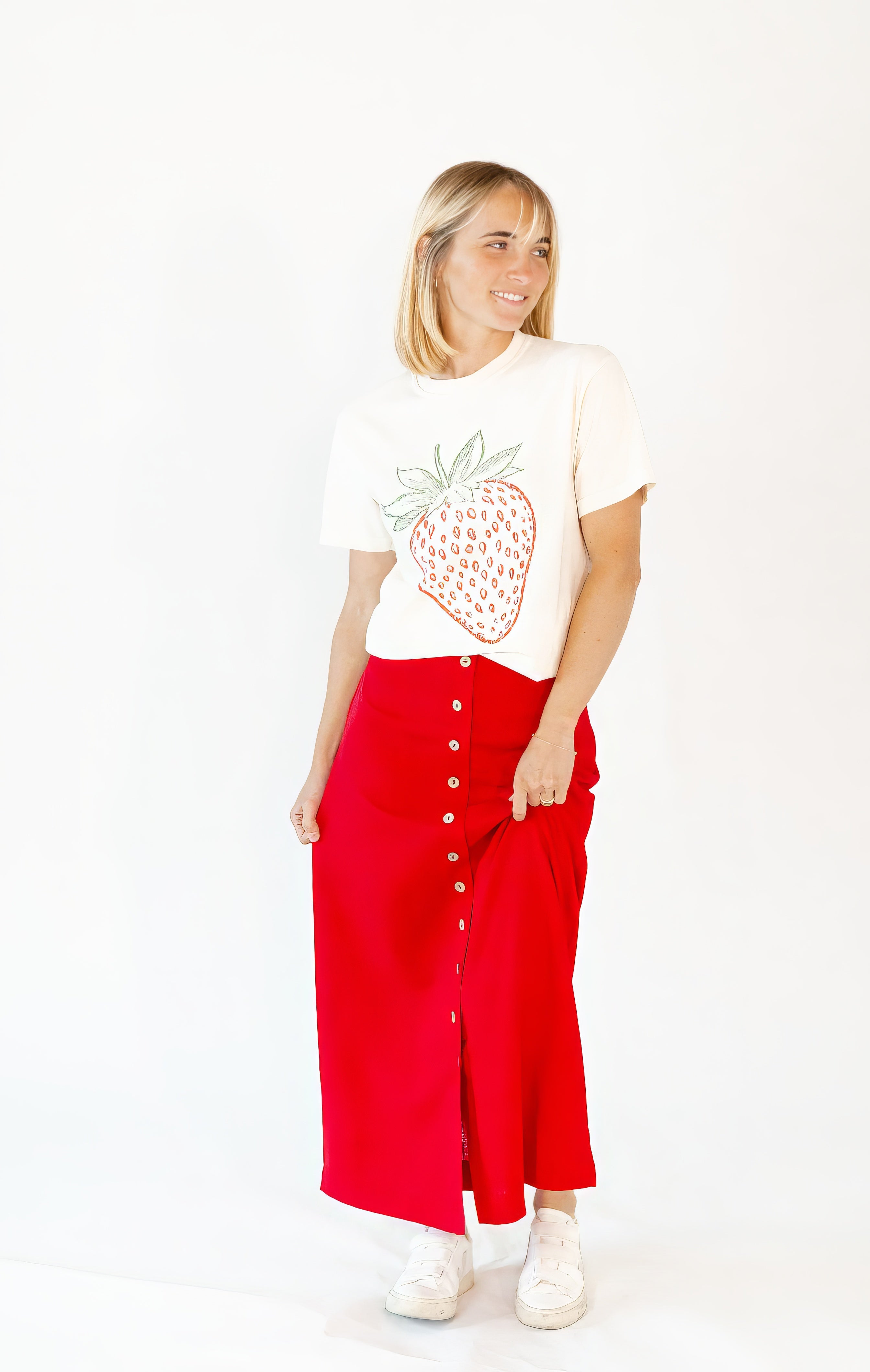 Strawberry Market Graphic Tee