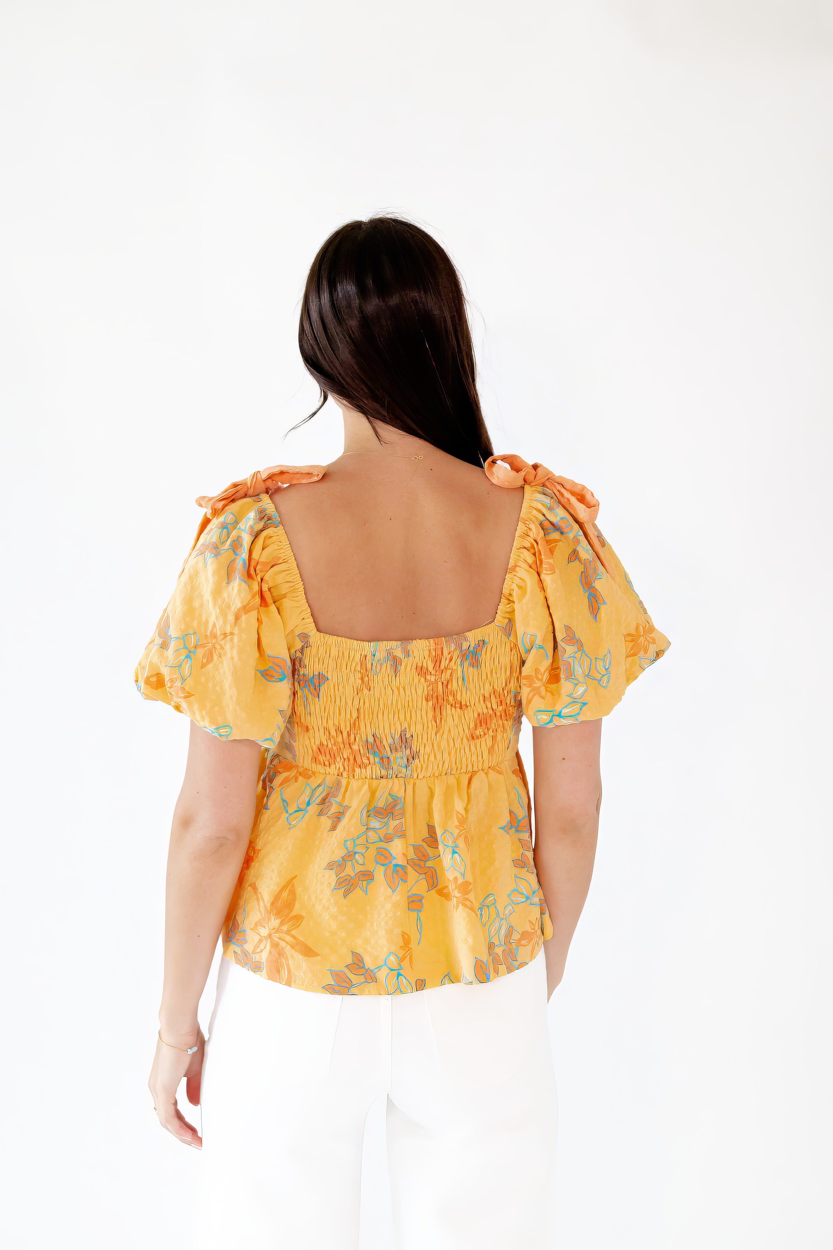Papaya Sweetheart Top
