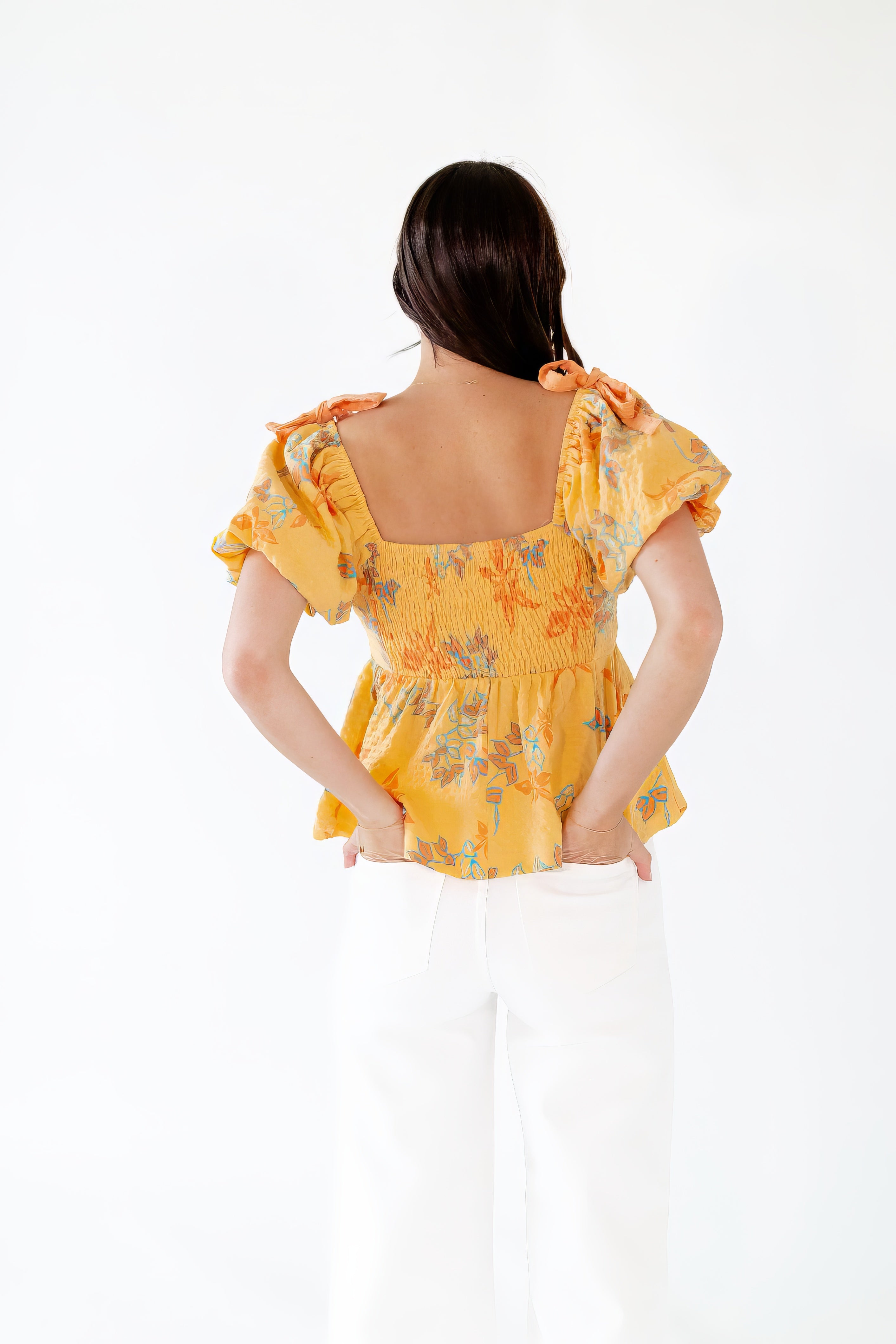 Papaya Sweetheart Top