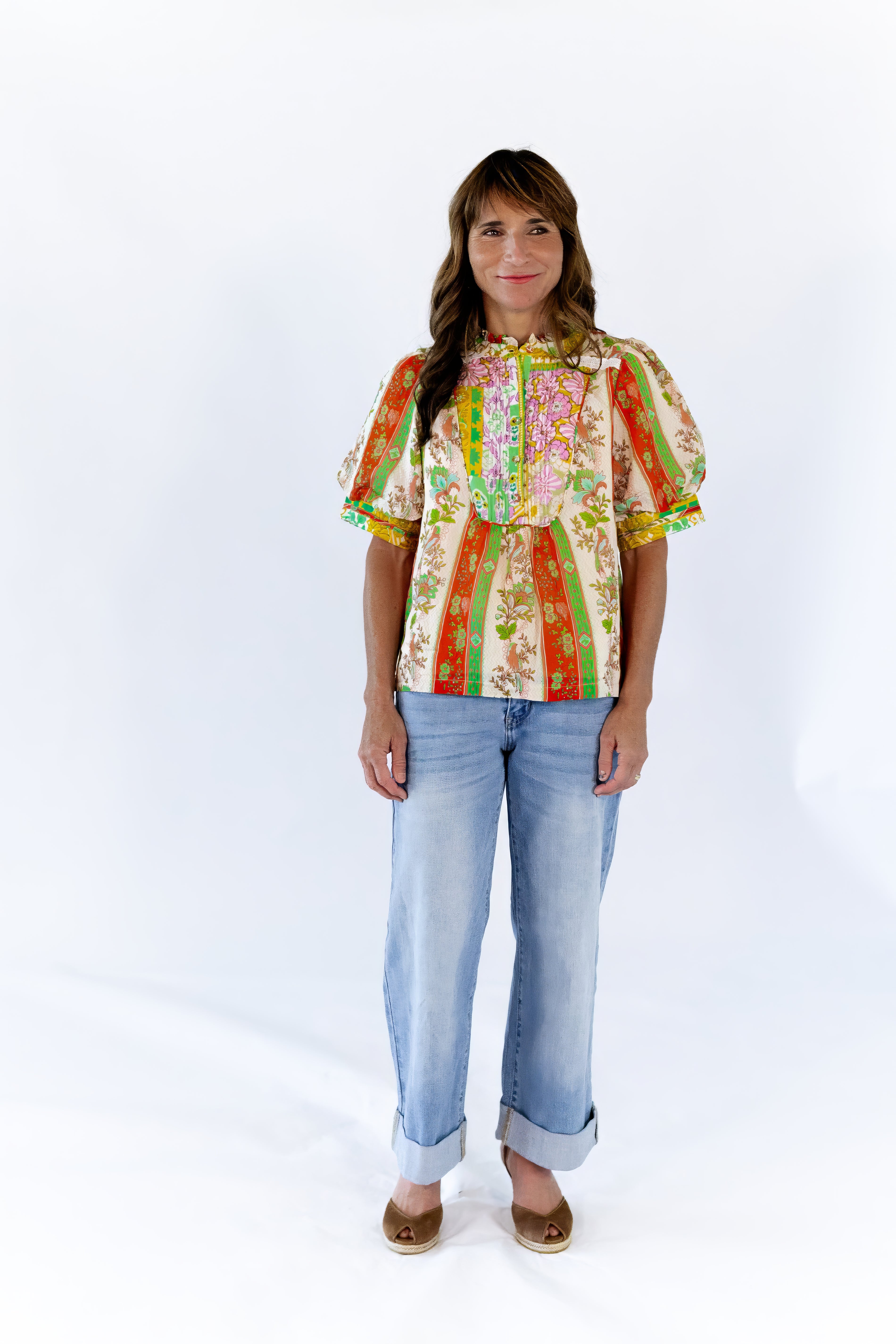 Jadyn Patchwork Blouse
