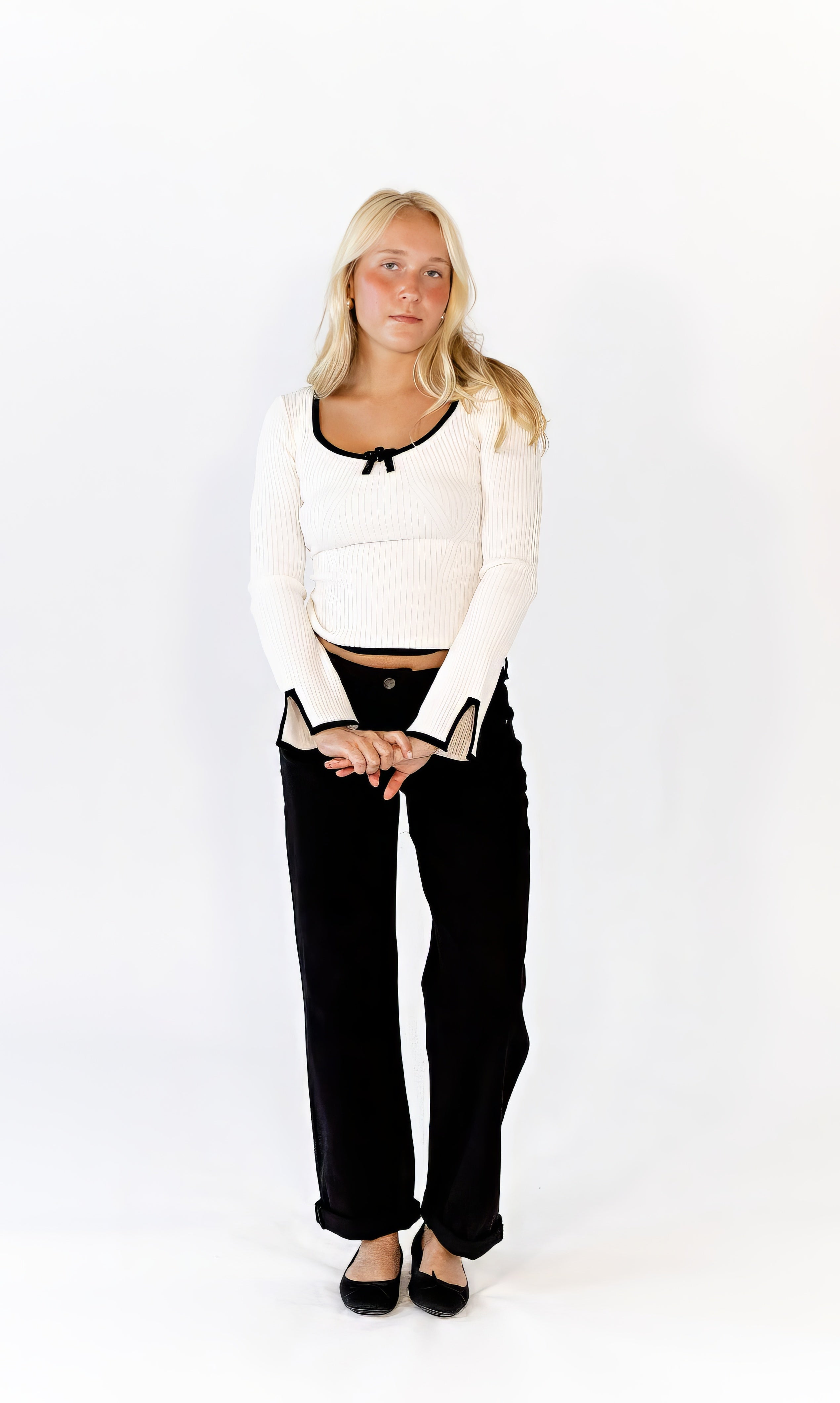 Chiara Bow Detail Top