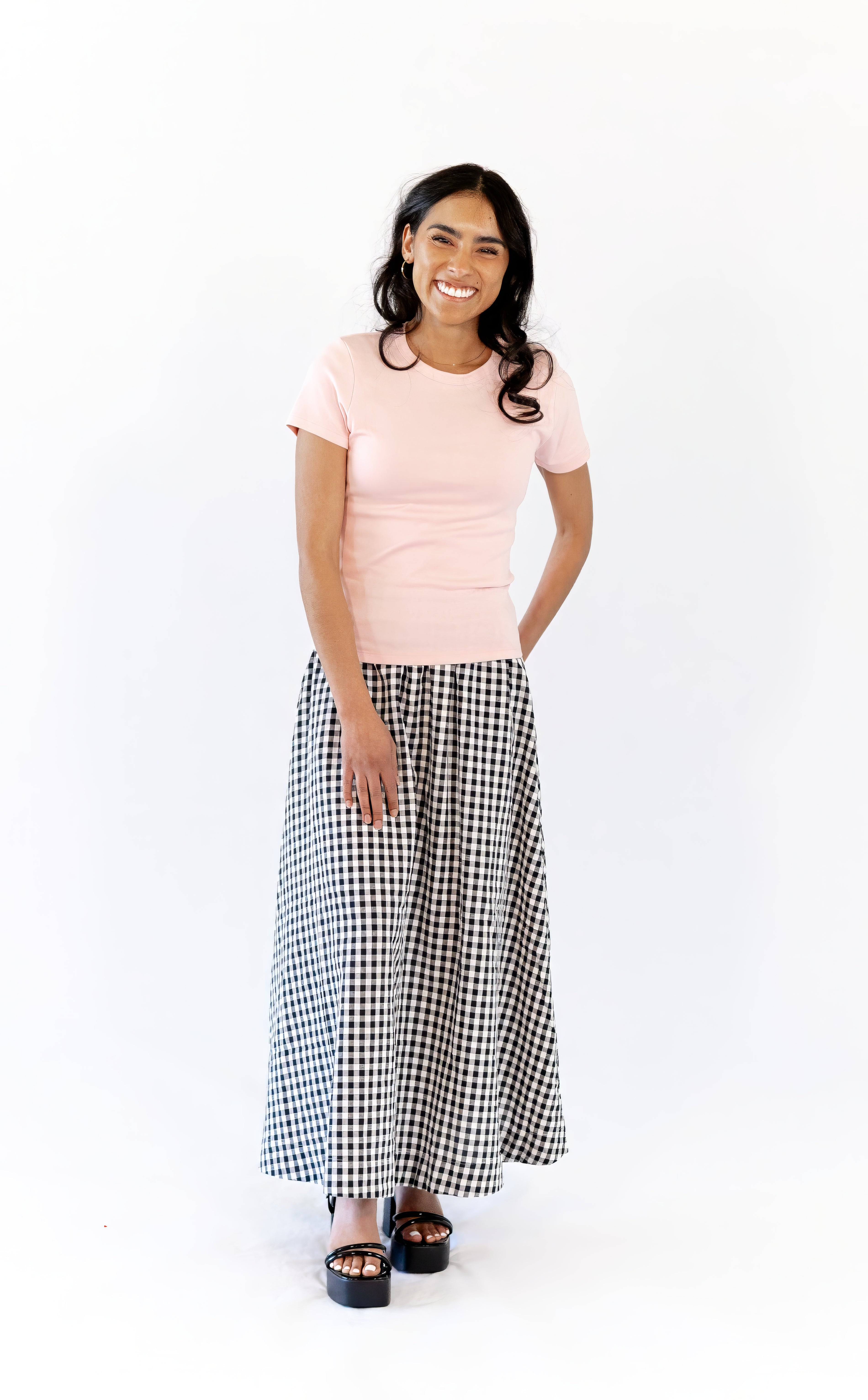 Bella Short Sleeve Tee · Pink