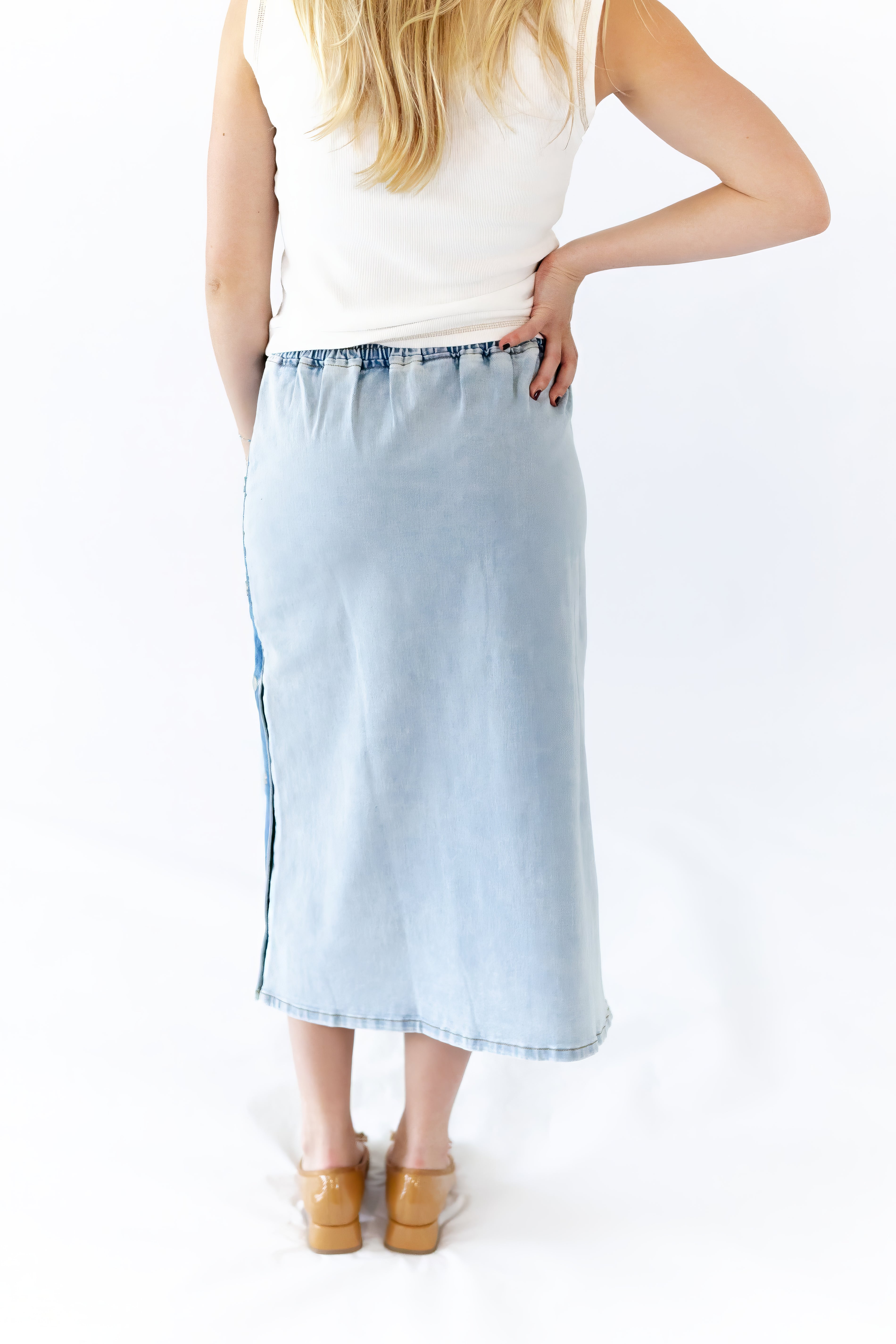 Cambria Denim Skirt ⭐︎ Restocked