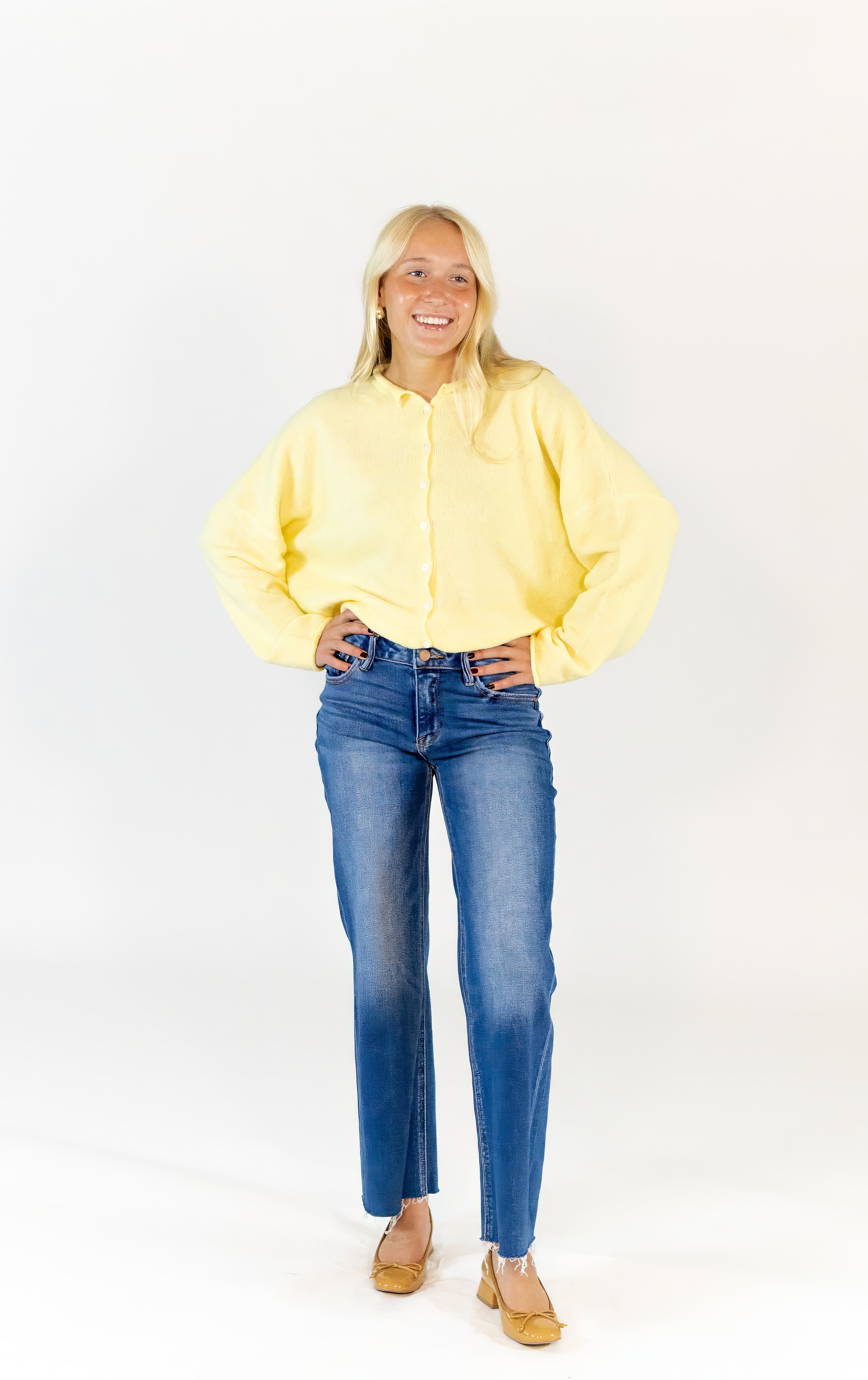 Opal Button Up Cardigan