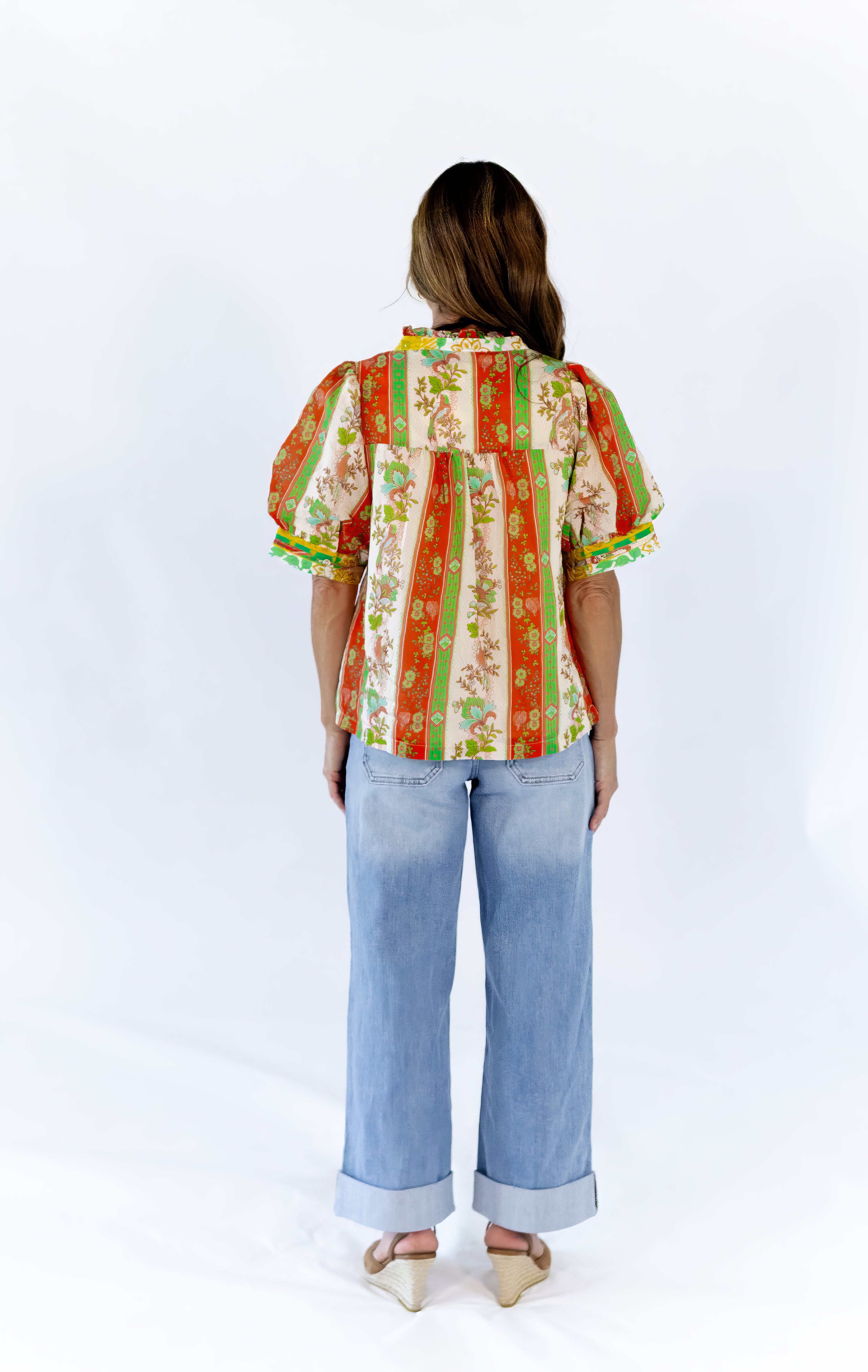 Jadyn Patchwork Blouse