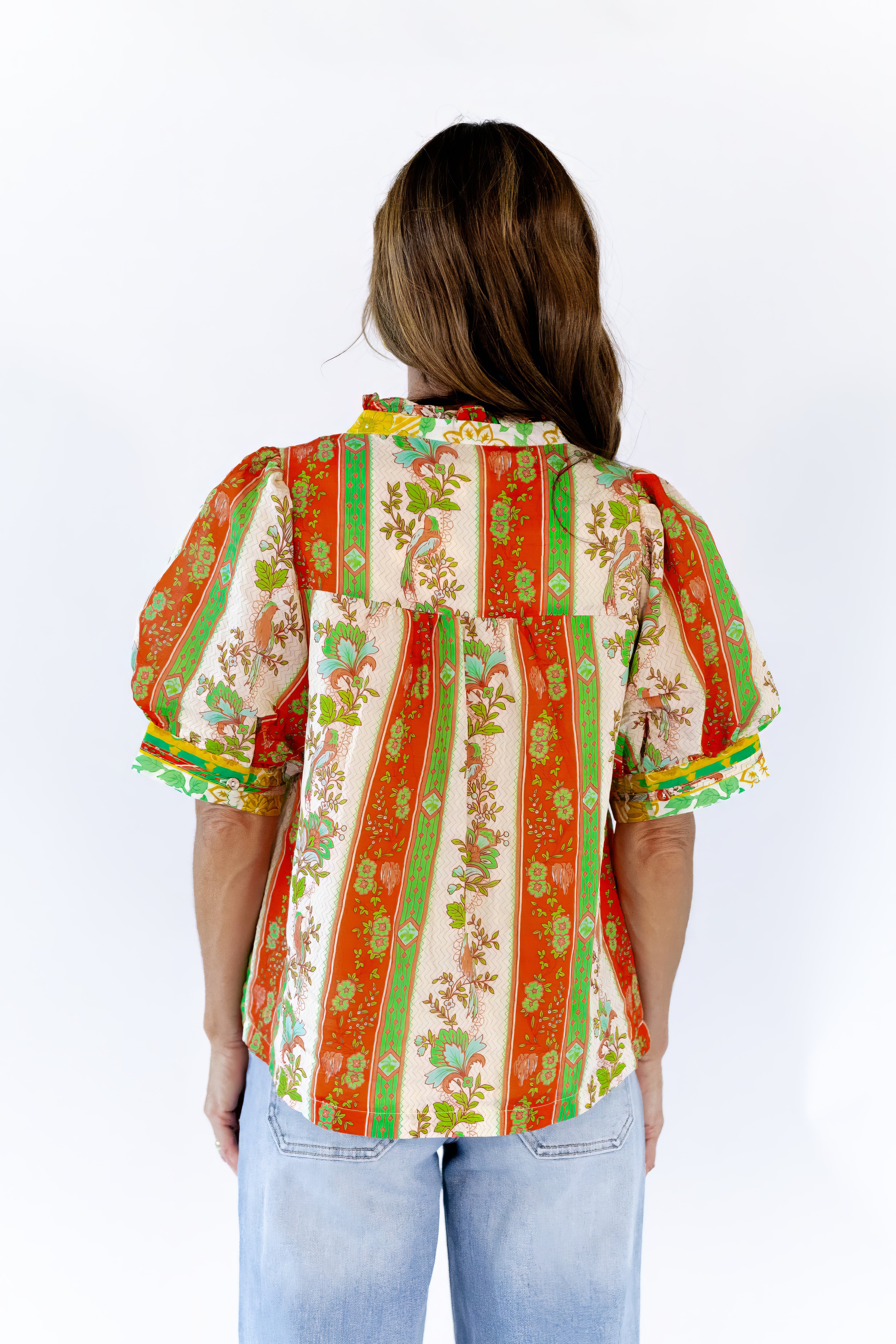 Jadyn Patchwork Blouse