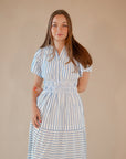 Aelia Striped Maxi Dress