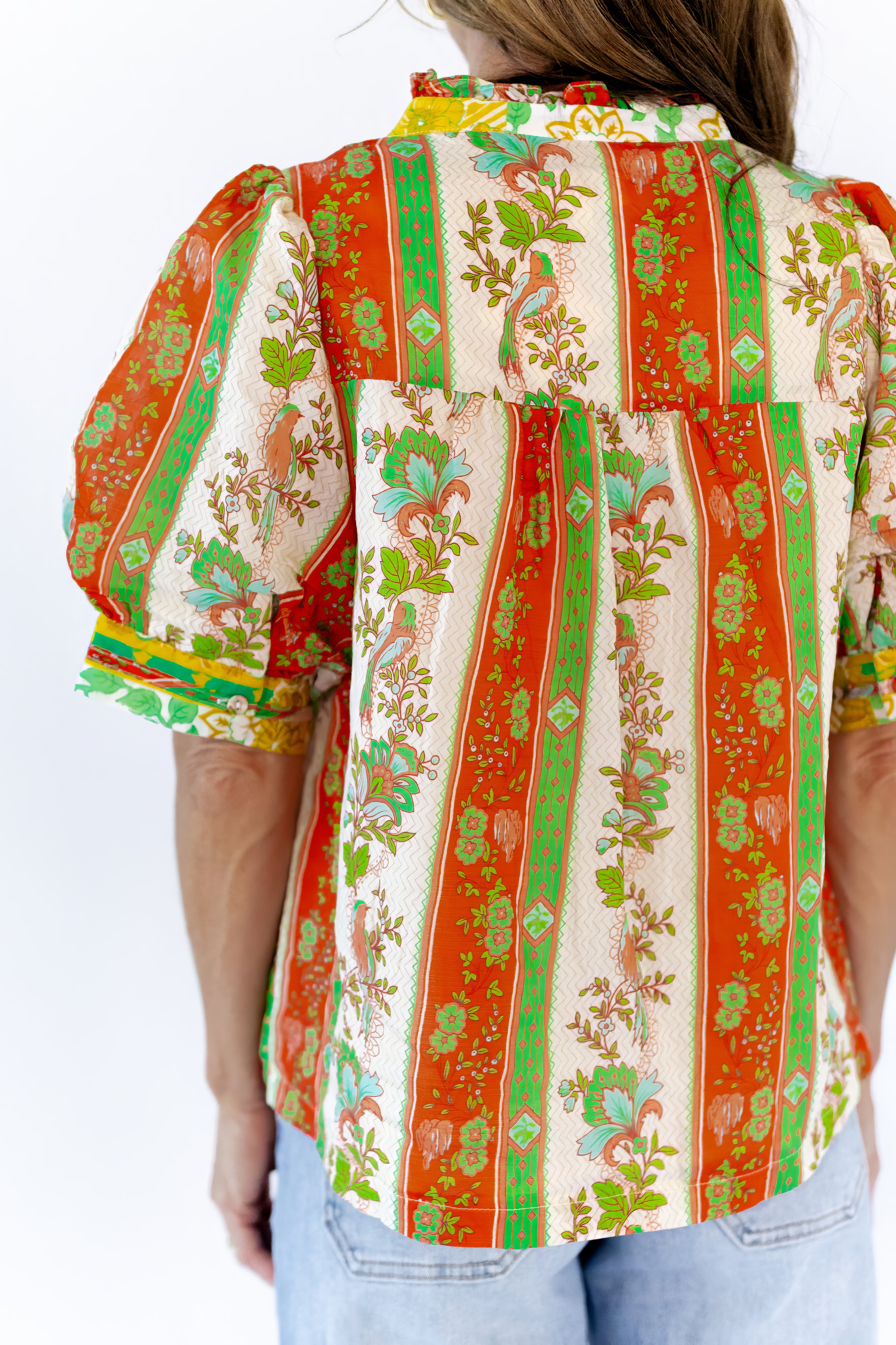 Jadyn Patchwork Blouse