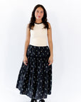 Darla Floral Midi Skirt  ⤫ Restocked