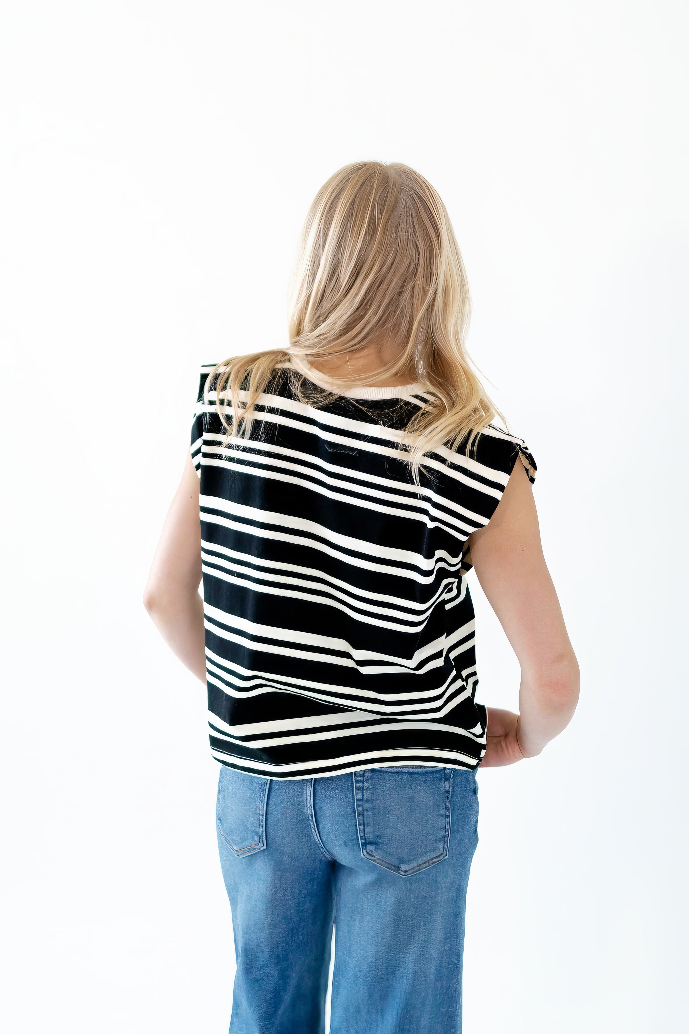 Sorrel Stripe Muscle Tee