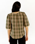 Merritt Plaid Blouse