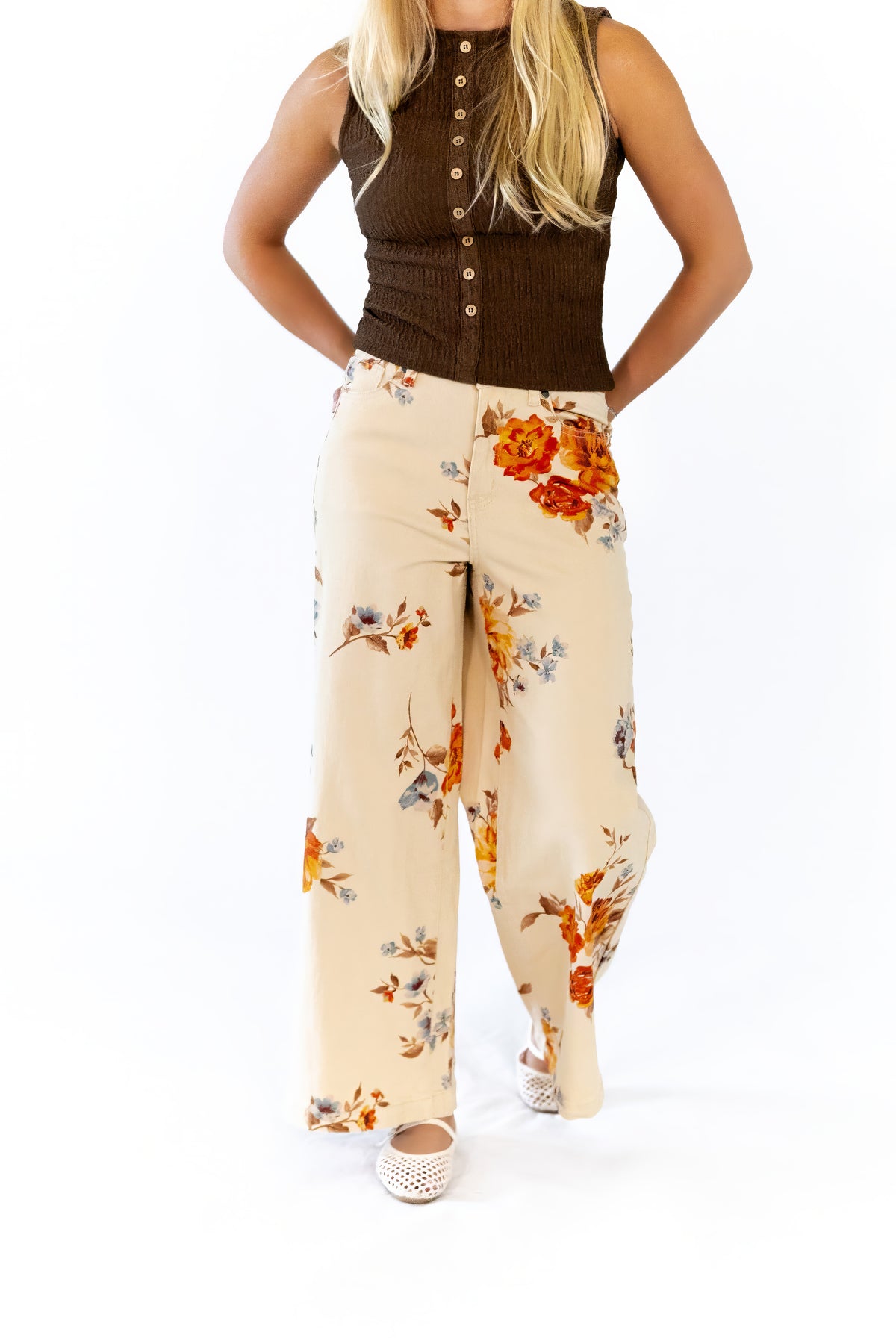 Mischa Floral Denim