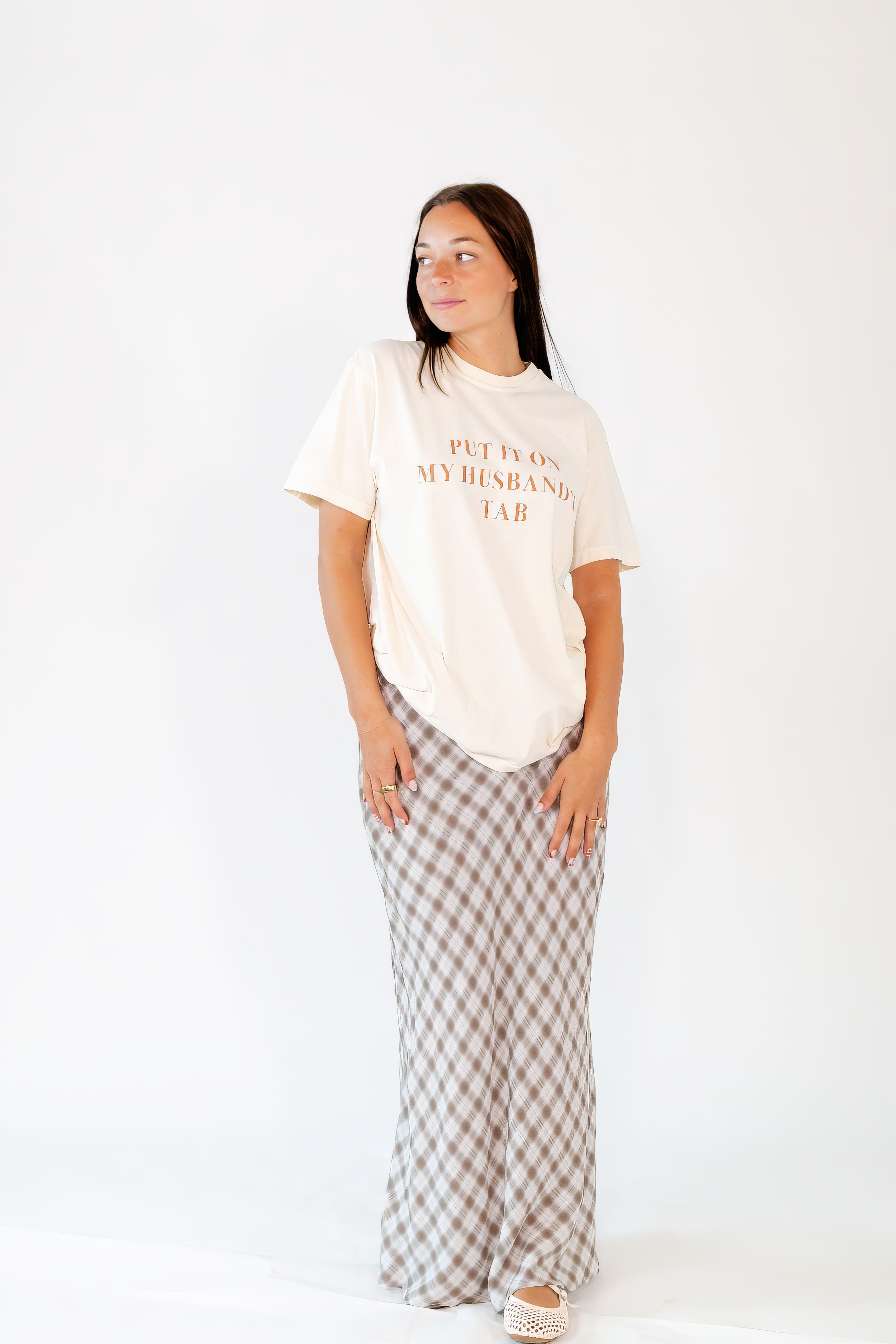 Riley Plaid Maxi Skirt