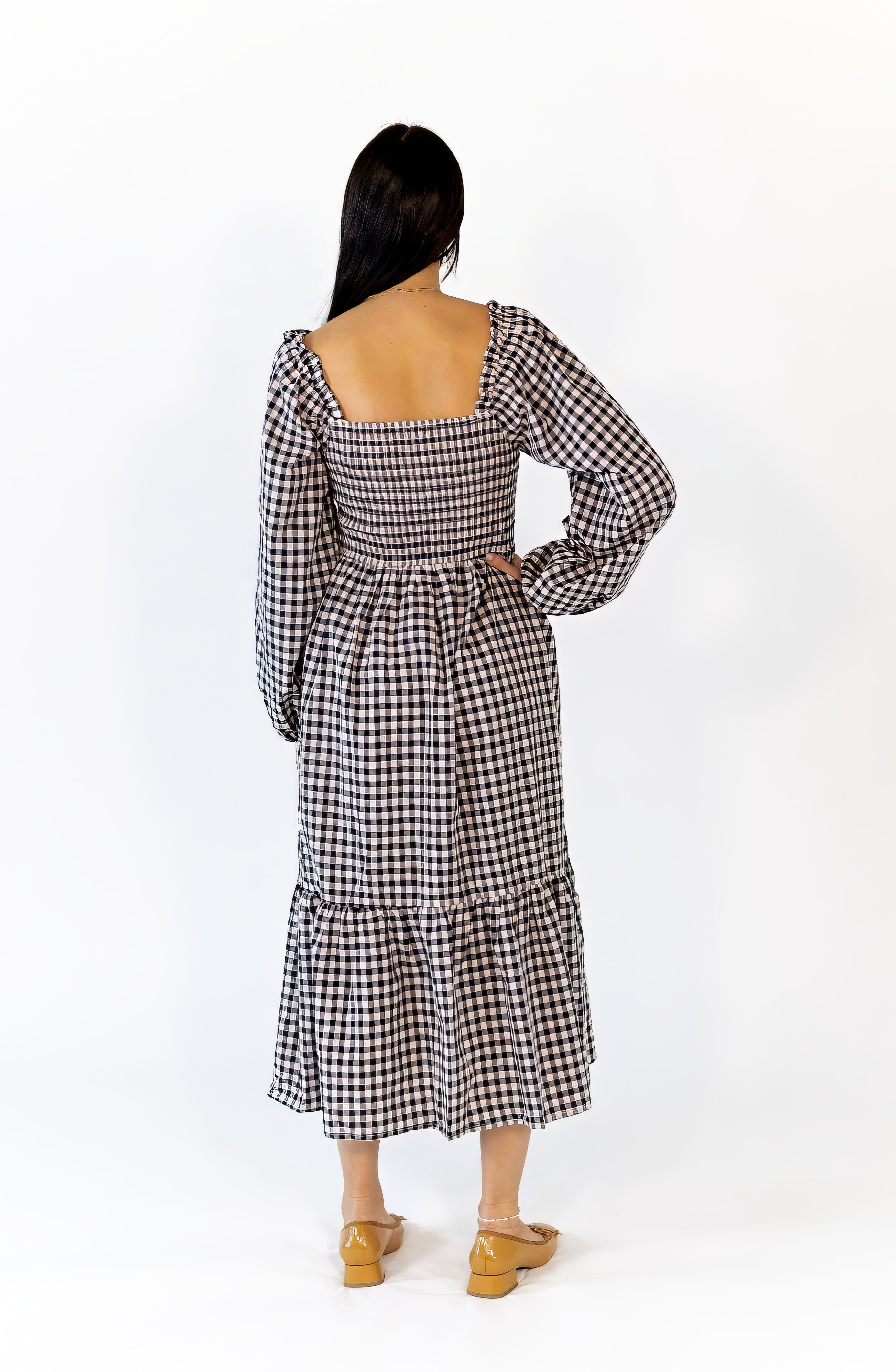 Anna Gingham Dress