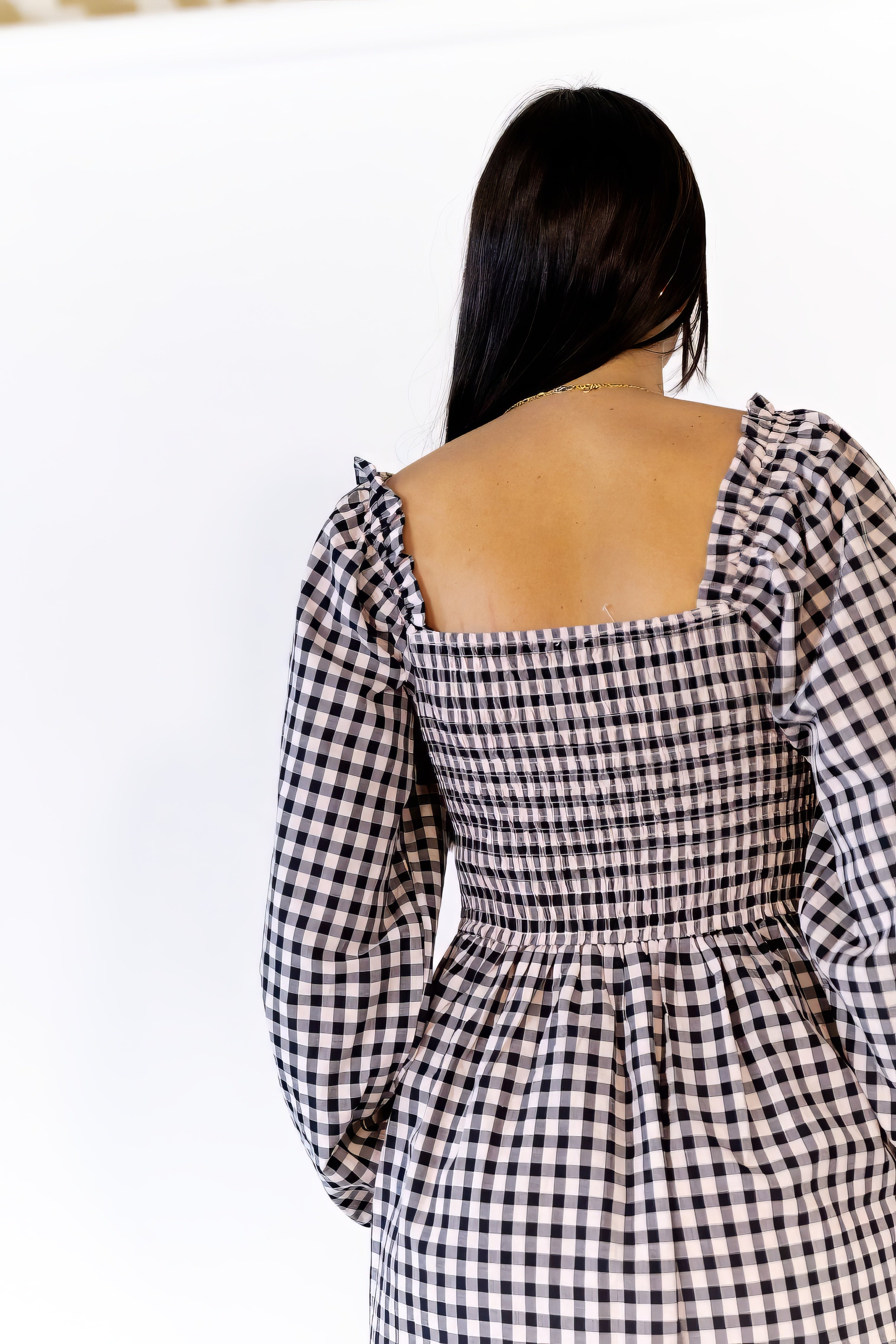 Anna Gingham Dress