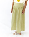 Olive Branch Midi Skirt