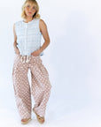 Rune Polka Dot Barrel Jeans