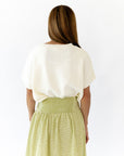 Citrus Peel Knit Top